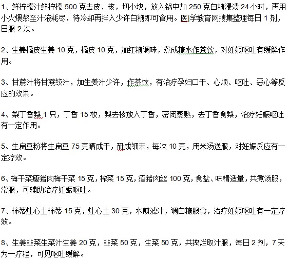 妊娠嘔吐折磨人？試試這些治療偏方！
