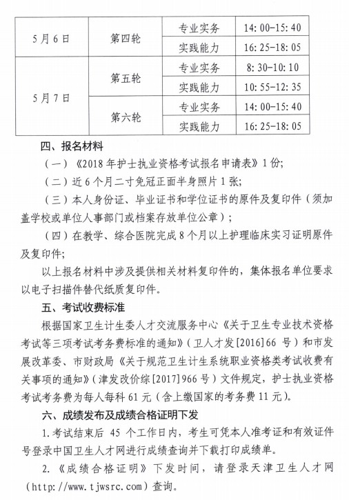 天津市2018年護(hù)士資格考試報名要求|現(xiàn)場確認(rèn)安排