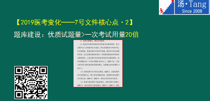 湯神解讀2019年臨床醫(yī)師考試大綱變動(dòng)及考試出題方向預(yù)測(cè)