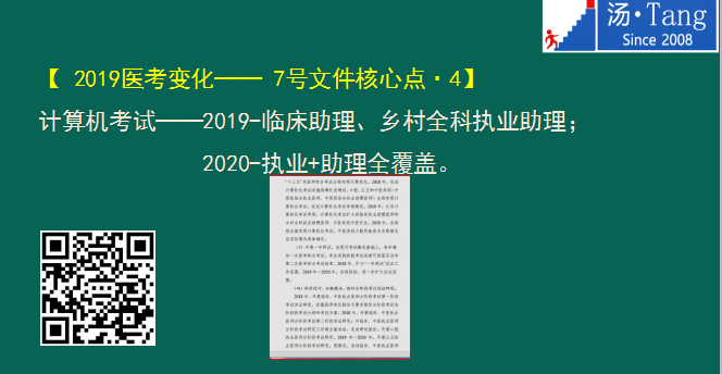 湯神解讀2019年臨床醫(yī)師考試大綱變動(dòng)及考試出題方向預(yù)測(cè)